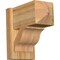 Ekena Millwork Funston Craftsman Rough Sawn Outlooker, Western Red Cedar, 8"W x 14"D x 14"H OUT08X14X14FST04RWR - alternate 1